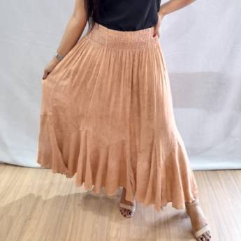 Comprar o produto de Saia longa indiana em Vestuário em Jundiaí, SP por Solutudo