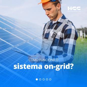 Comprar o produto de Energia Solar Ongrid em Energia Solar pela empresa HCC Energia Solar em Maceió, AL por Solutudo