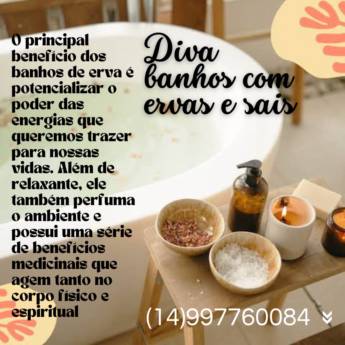 Comprar o produto de Banho Para Ficar Atraente em Bauru  em SPA em Bauru, SP por Solutudo