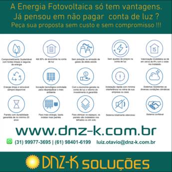 Comprar o produto de Empresa de Energia Solar em Energia Solar pela empresa DNZ-K Soluções em Ouro Preto, MG por Solutudo