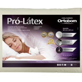 Comprar o produto de Travesseiro Pró Látex Ortobom em Travesseiros em Foz do Iguaçu, PR por Solutudo