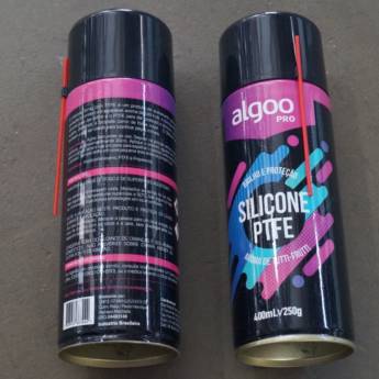 Comprar o produto de Spray Silicone Algoo Pro Com PTFE Brilho e Proteção - 400ml em Ferramentas em Bauru, SP por Solutudo