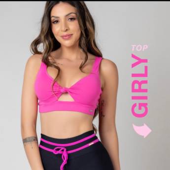 Comprar o produto de Top Girly em Tops de Fitness em Bauru, SP por Solutudo