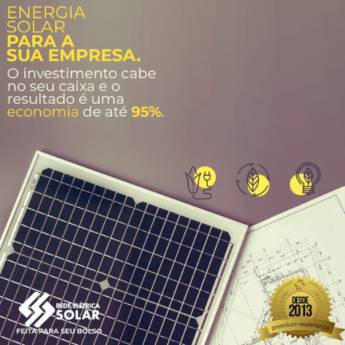 Comprar o produto de Limpeza de Placa Solar em Energia Solar em Maringá, PR por Solutudo