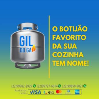Comprar o produto de Butijão P13 de 13kg  em Gás pela empresa Gil Do Gás em Itaperuna, RJ por Solutudo