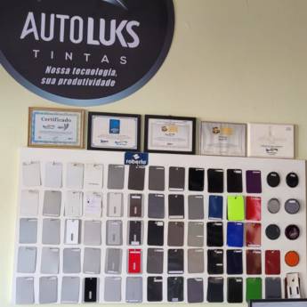 Comprar o produto de Autoluks - Banco de Cores em Tinta para pintura automotiva em Lençóis Paulista, SP por Solutudo