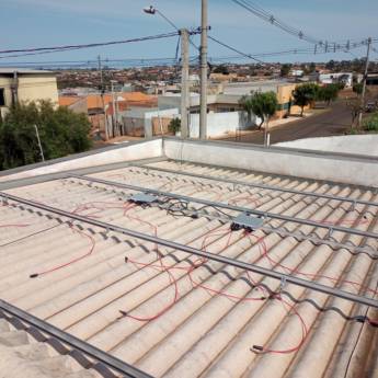 Comprar o produto de Confira mais uma Instalação Realizada em Energia Solar em Santa Cruz do Rio Pardo, SP por Solutudo