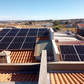 Comprar o produto de Confira mais uma Instalação Realizada em Energia Solar em Santa Cruz do Rio Pardo, SP por Solutudo