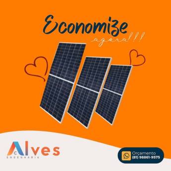 Comprar o produto de Usina de Energia Solar em Energia Solar em Paulista, PE por Solutudo