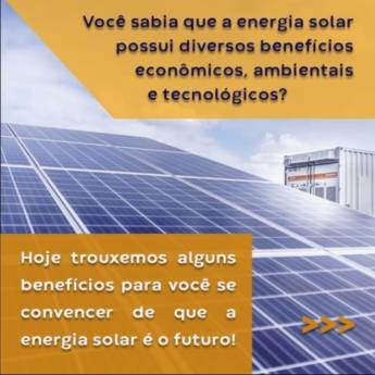 Comprar o produto de Empresa de Instalação de Energia Solar​​ em Energia Solar em Artur Nogueira, SP por Solutudo