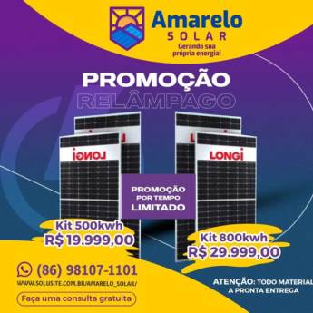 Comprar o produto de Painel Solar em Energia Solar em Fortaleza, CE por Solutudo