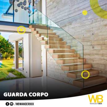 Comprar o produto de Guarda corpo em Vidraçarias em Niterói, RJ por Solutudo