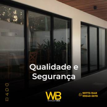 Comprar o produto de Portas e janelas em vidro em Vidraçarias em Niterói, RJ por Solutudo