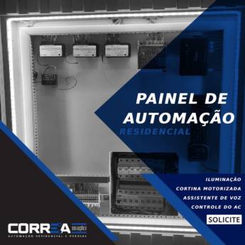 Comprar o produto de Painel de Automação Residencial  em Câmeras de Segurança em Pato Branco, PR por Solutudo