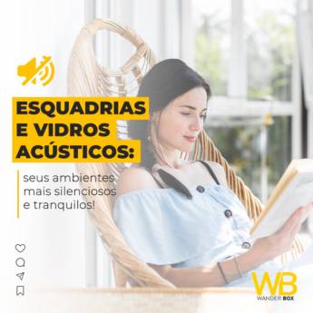 Comprar o produto de Esquadria acústica em Esquadrias de Alumínio em Niterói, RJ por Solutudo