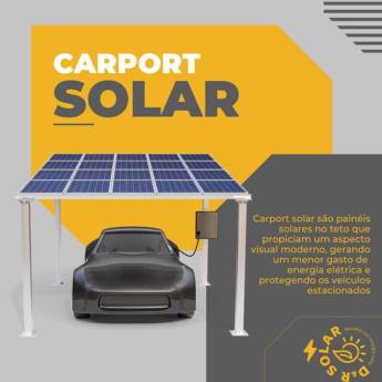 Comprar o produto de Carport Solar em Energia Solar em Araguaína, TO por Solutudo