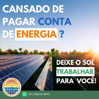 Comprar o produto de Usina Solar em Energia Solar em Ouro Branco, MG por Solutudo
