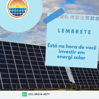 Comprar o produto de Energia Solar para Comércio em Energia Solar em Ouro Branco, MG por Solutudo