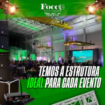 Comprar produto Locação de Som para Festas em Festas e Eventos pela empresa Focco Sonorizações em Lucas do Rio Verde, MT