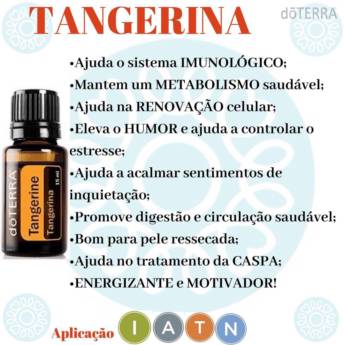 Comprar o produto de Tangerina em Óleos Essenciais em Mineiros, GO por Solutudo