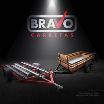 Comprar o produto de Reboque para veículos em Carretas - Carrocerias em São José dos Campos, SP por Solutudo