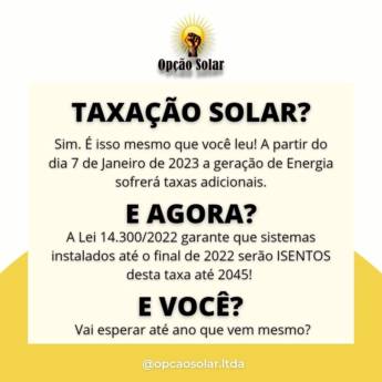 Comprar o produto de Empresa especializada em Energia Solar em Energia Solar em Formosa, GO por Solutudo