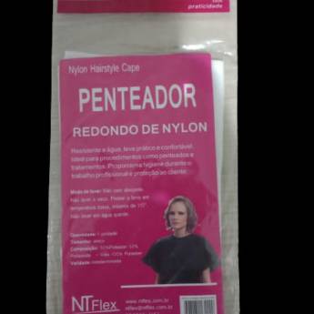 Comprar o produto de Penteador de Nylon Impermeável Redondo NTFLEX em Produtos de Cabelo em Divinópolis, MG por Solutudo