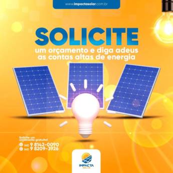 Comprar o produto de Empresa especializada em Energia Solar em Energia Solar em Aparecida de Goiânia, GO por Solutudo
