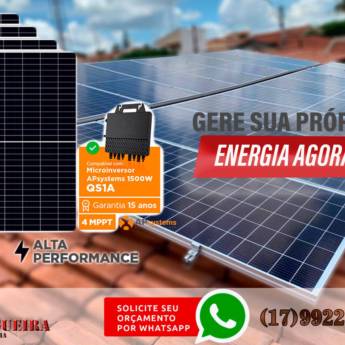 Comprar o produto de Empresa de Energia Solar em Energia Solar em Nova Granada, SP por Solutudo