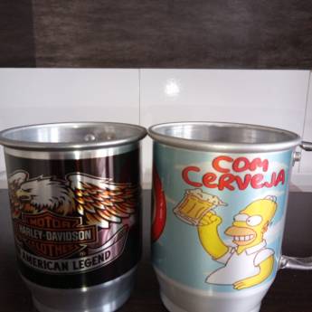 Comprar o produto de Caneca de alumínio personalizada em Personalizados em Itupeva, SP por Solutudo