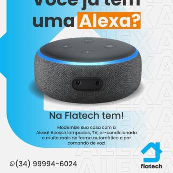Comprar o produto de Comandos Alexa em Automações Residenciais, Prediais e Industriais em Uberaba, MG por Solutudo