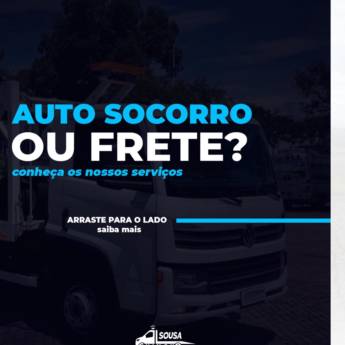 Comprar produto Auto socorro em Guinchos pela empresa Sousa Guincho em Patos de Minas, MG