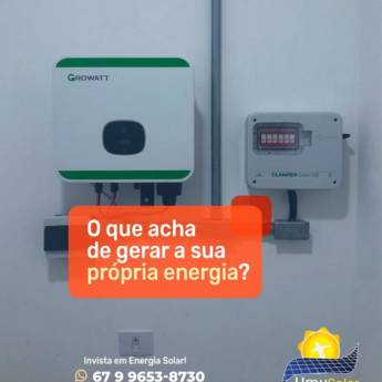 Comprar o produto de Gerador de Energia Solar em Energia Solar em São Gabriel do Oeste, MS por Solutudo