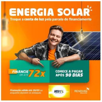 Comprar o produto de Usina Solar em Energia Solar pela empresa Amigo Sol em Paulista, PE por Solutudo