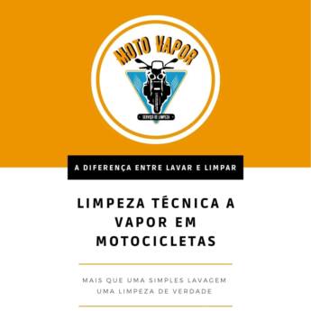 Comprar o produto de Limpeza técnica a vapor em motocicleta em Lava - Rápido - Estética Automotiva em São Paulo, SP por Solutudo