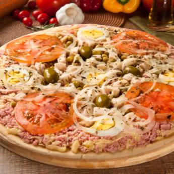 Comprar o produto de Pizza  portuguesa em Pizzarias em São Paulo, SP por Solutudo