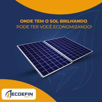Comprar produto Energia Solar para Indústrias em Energia Solar pela empresa Ecoefin Igarapé Energia Solar em Igarapé, MG