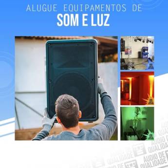 Comprar o produto de Aluguel de equipamentos de som e luz  em Aluguel de Equipamentos em Brusque, SC por Solutudo