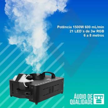 Comprar o produto de Máquina de fumaça  em Som - Iluminação em Brusque, SC por Solutudo