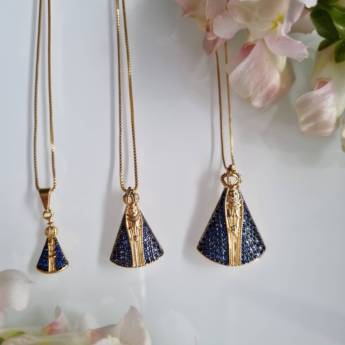 Comprar o produto de  Revendedora Conjunto nossa senhora Aparecida em Semijóias em São Paulo, SP por Solutudo