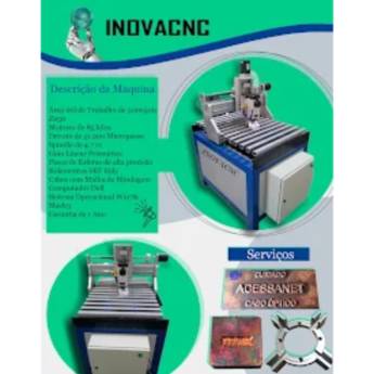 Comprar o produto de Máquinas Router CNC em Usinagem em Mauá, SP por Solutudo