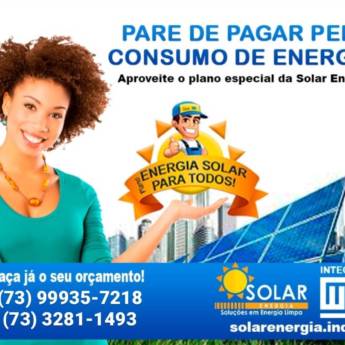 Comprar o produto de Usina Solar em Energia Solar em Eunápolis, BA por Solutudo