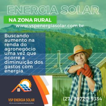 Comprar o produto de Energia Solar para Agronegócio em Energia Solar em Marechal Floriano, ES por Solutudo
