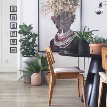 Comprar o produto de Cadeira encosto palhinha em Móveis em Rio de Janeiro, RJ por Solutudo