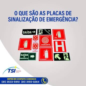 Comprar o produto de Placas de sinalização em Prevenção Contra Incêndio em Gravatá, PE por Solutudo