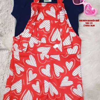 Comprar o produto de Macacão infantil de alcinha em Moda Infantil em Foz do Iguaçu, PR por Solutudo