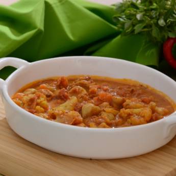 Comprar o produto de Curry vegano de vegetais em Acompanhamentos em Bauru, SP por Solutudo