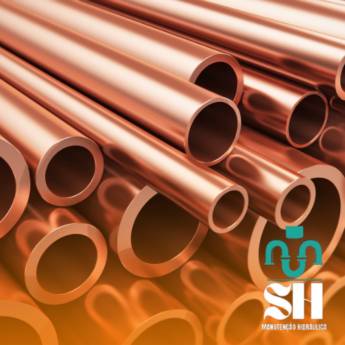 Comprar produto Instalação de tubulação de cobre em Materiais Hidráulicos pela empresa SH Manutenção Hidráulica em São Paulo, SP