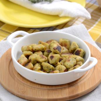 Comprar o produto de Nhoque de mandioquinha com espinafre em Massas em Bauru, SP por Solutudo