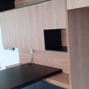 Comprar o produto de Mesa planejada em Móveis Planejados - Marcenarias em Valinhos, SP por Solutudo Comprar o produto de Mesa planejada em Móveis Planejados - Marcenarias em Valinhos, SP por Solutudo